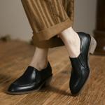 Exquisite Handcrafted Leather Women's Shoes: Luxury Meets Elegance(Egupai88877)