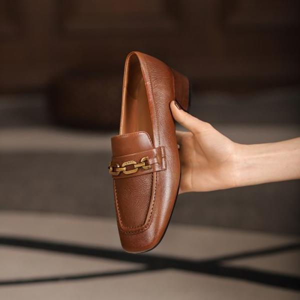 Handcrafted Genuine Leather Women's Shoes - Luxurious Elegance Redefined(Egupai8888)