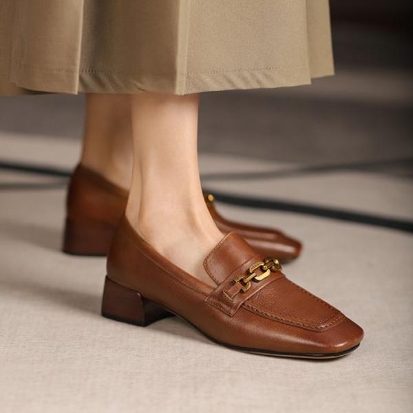 Handcrafted Genuine Leather Women's Shoes - Luxurious Elegance Redefined(Egupai8888)