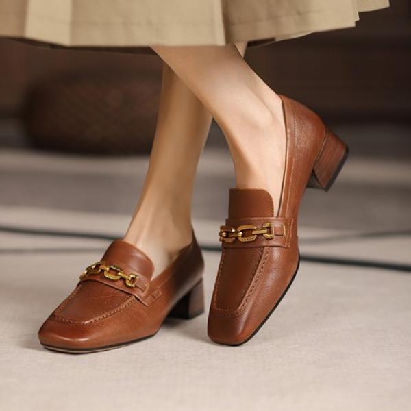 Handcrafted Genuine Leather Women's Shoes - Luxurious Elegance Redefined(Egupai8888)