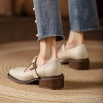 Handcrafted Luxury Leather Women's Shoes: Exquisite Artistry & Elegance(Egupai88893)