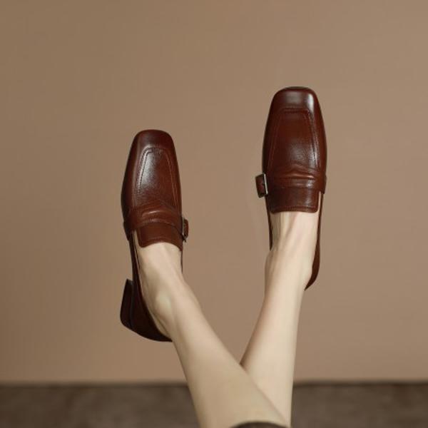 Handcrafted Genuine Leather Women's Shoes: Luxury, Elegance & Superior Craftsmanship(Egupai888107)