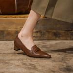 Handcrafted Luxury Leather Women's Shoes: Elegance Redefined(Egupai888172)