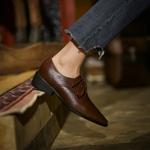 Elegant Handcrafted Genuine Leather Women's Shoes with Luxurious Craftsmanship(Egupai888145)