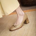 Handcrafted Genuine Leather Women’s Shoes: Luxury, Elegance & Quality(Egupai888274)