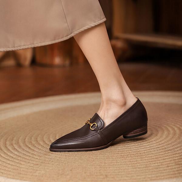 Exquisite Handcrafted Leather Women's Shoes - Luxurious Elegance(Egupai888177)