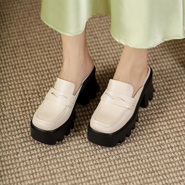 Luxurious Handcrafted Leather Women's Shoes: Elegance in Every Stitch(Egupai888G295)