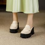 Luxurious Handcrafted Leather Women's Shoes: Elegance in Every Stitch(Egupai888G295)