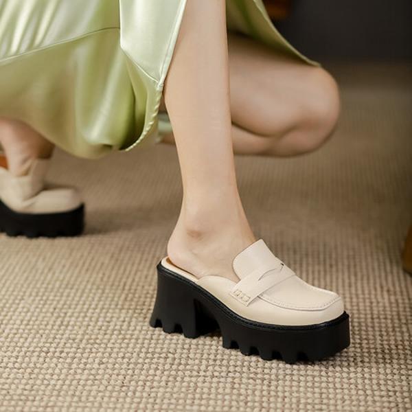 Luxurious Handcrafted Leather Women's Shoes: Elegance in Every Stitch(Egupai888G295)