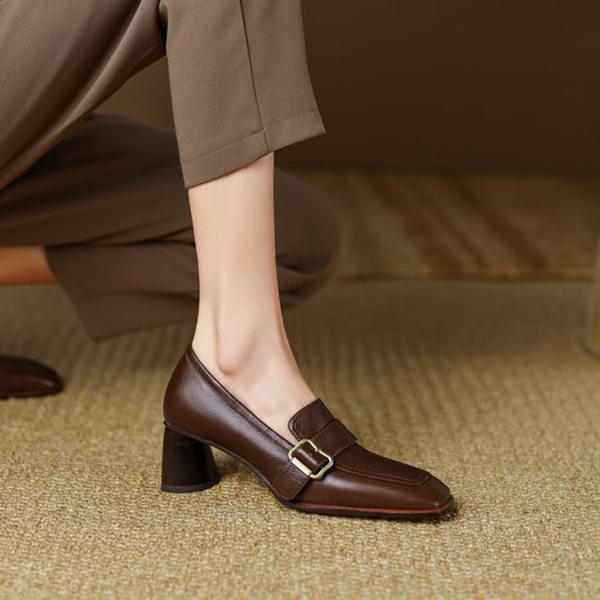 Handcrafted Luxury Leather Women's Shoes - Elegant Quality(Egupai888379)