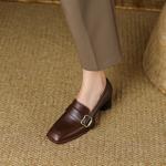 Handcrafted Luxury Leather Women's Shoes - Elegant Quality(Egupai888379)