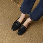 Handcrafted Genuine Leather Women's Shoes: Luxury Elegance in Every Stitch(Egupai888376)