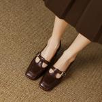 Exquisite Handmade Leather Women's Shoes: Luxury & Elegance(Egupai888384)