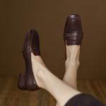 Luxurious Handcrafted Leather Women's Shoes: Elegance Redefined(Egupai888385)