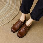 Exquisite Handcrafted Leather Women's Shoes: A Touch of Luxury(Egupai888345)