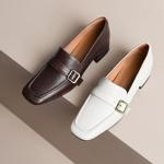 Elegant Handcrafted Leather Women's Shoes with Luxurious Quality Craftsmanship(Egupai888423)