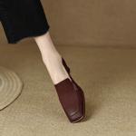 Handcrafted Luxury Genuine Leather Women's Shoes(Egupai888426)