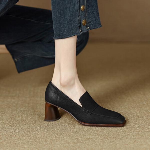 Handcrafted Luxury Genuine Leather Women's Shoes(Egupai888426)