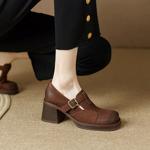 Elegant Handcrafted Leather Women’s Shoes: Luxury Quality Craftsmanship(Egupai888430)