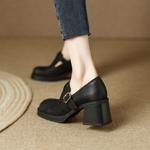 Elegant Handcrafted Leather Women’s Shoes: Luxury Quality Craftsmanship(Egupai888430)