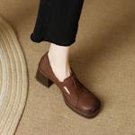 Elegant Handcrafted Leather Women’s Shoes: Luxury Quality Craftsmanship(Egupai888430)