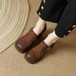 Elegant Handcrafted Leather Women’s Shoes: Luxury Quality Craftsmanship(Egupai888430)