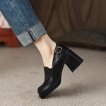 Handcrafted Premium Leather Womens Shoes - Elegance Redefined(Egupai8882303)