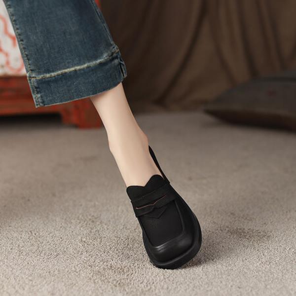 Exquisite Handcrafted Leather Women's Shoes: Elevate Your Elegance with Luxury(Egupai8882304)