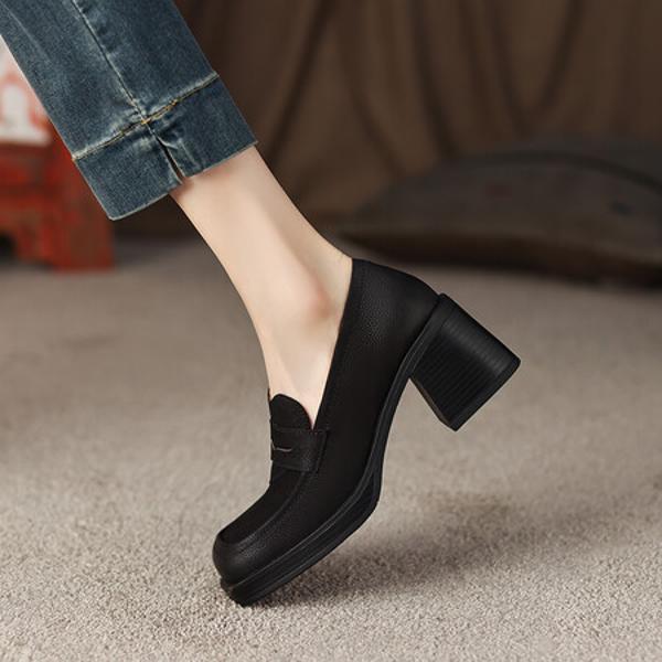 Exquisite Handcrafted Leather Women's Shoes: Elevate Your Elegance with Luxury(Egupai8882304)