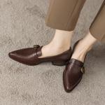 Luxury Handmade Leather Women's Shoes: Elegance Redefined(Egupai8882307)
