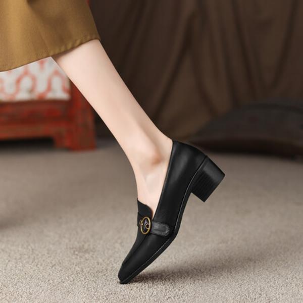 Luxury Handmade Leather Women's Shoes: Elegance Redefined(Egupai8882307)