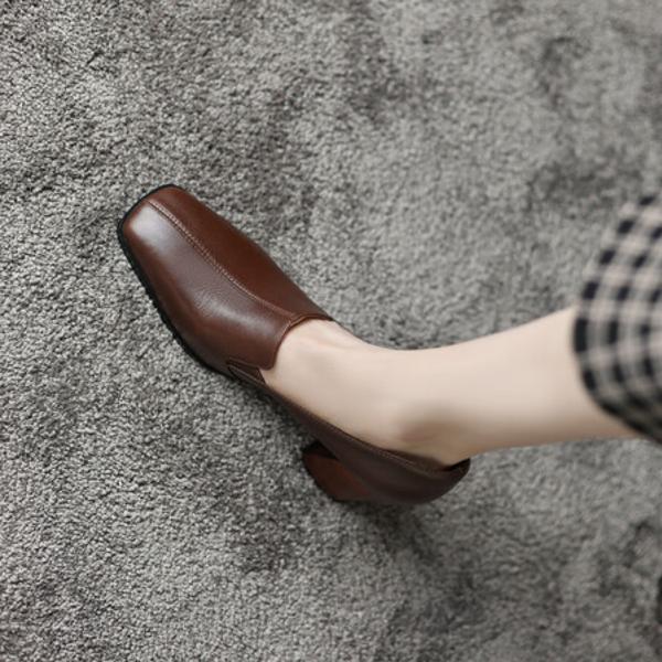 Handcrafted Luxury Leather Women's Shoes - Elegance Redefined(Egupai8882319)