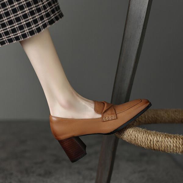 Handcrafted Luxury Leather Shoes for Elegant Women(Egupai8882320)