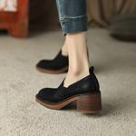 Exquisite Handcrafted Leather Women's Shoes for Elegant Luxury(Egupai8882334)