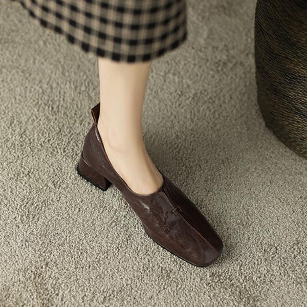 Exquisite Handmade Genuine Leather Women's Shoes: Luxury Craftsmanship & Elegance(Egupai8882335)