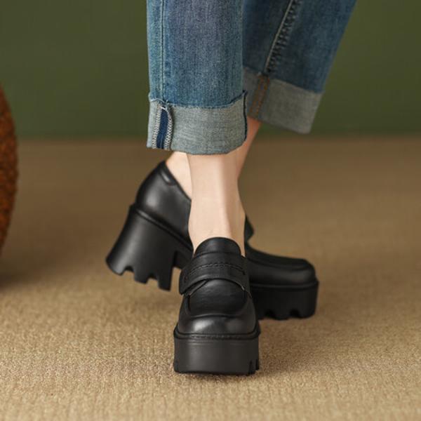 Elegant Handcrafted Genuine Leather Women's Shoes: Luxury & Craftsmanship(Egupai8882357)