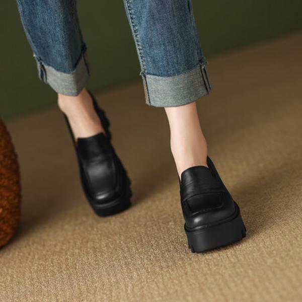 Exquisite Handcrafted Leather Shoes for Elegant Women(Egupai8882358)