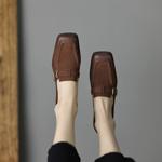 Handcrafted Luxury Genuine Leather Women's Shoes for Elegant Style(Egupai8882314)