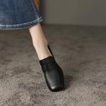 Handcrafted Luxurious Leather Women's Shoes: Elegance in Quality Craftsmanship(Egupai8882326)