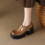 Elegant Handcrafted Leather Women’s Shoes: Exquisite Quality & Craftsmanship(Egupai8882354)