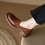 Luxury Handcrafted Genuine Leather Women's Shoes(Egupai8882374)