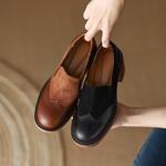 Luxury Handcrafted Genuine Leather Women's Shoes(Egupai8882374)