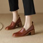 Handcrafted Leather Women’s Shoes: Elegance Redefined(Egupai8882373)