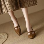 Elevate Your Style with Luxurious Handmade Leather Women's Shoes(Egupai8882368)