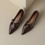 Elevate Your Style with Luxurious Handmade Leather Women's Shoes(Egupai8882368)