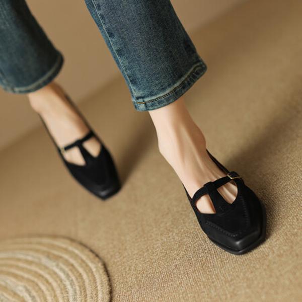 Handcrafted Luxury Leather Women's Shoes: Elegance Redefined(Egupai8882392)