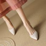 Elegant Luxury Handmade Leather Women's Shoes(Egupai8882380)