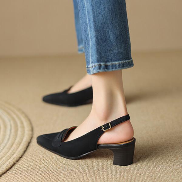 Exquisite Handmade Leather Women's Shoes: Elegance Meets Luxury Craftsmanship(Egupai8882381)