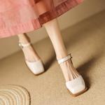 Elegant Artisan Leather Women’s Shoes: Luxe Craftsmanship(Egupai8882399)