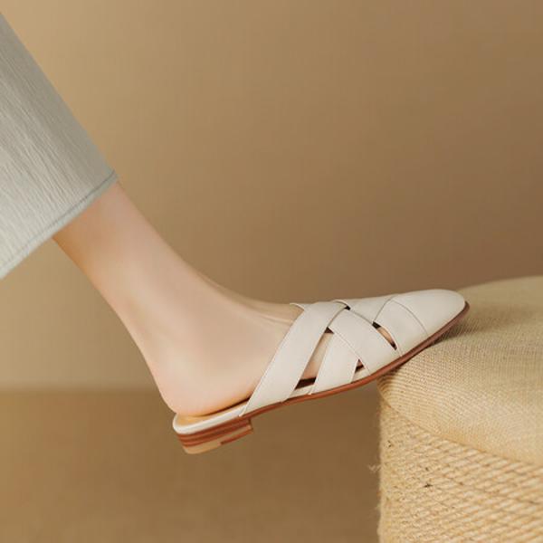Elegant Handcrafted Genuine Leather Women's Shoes, Luxury Quality(Egupai8882576)
